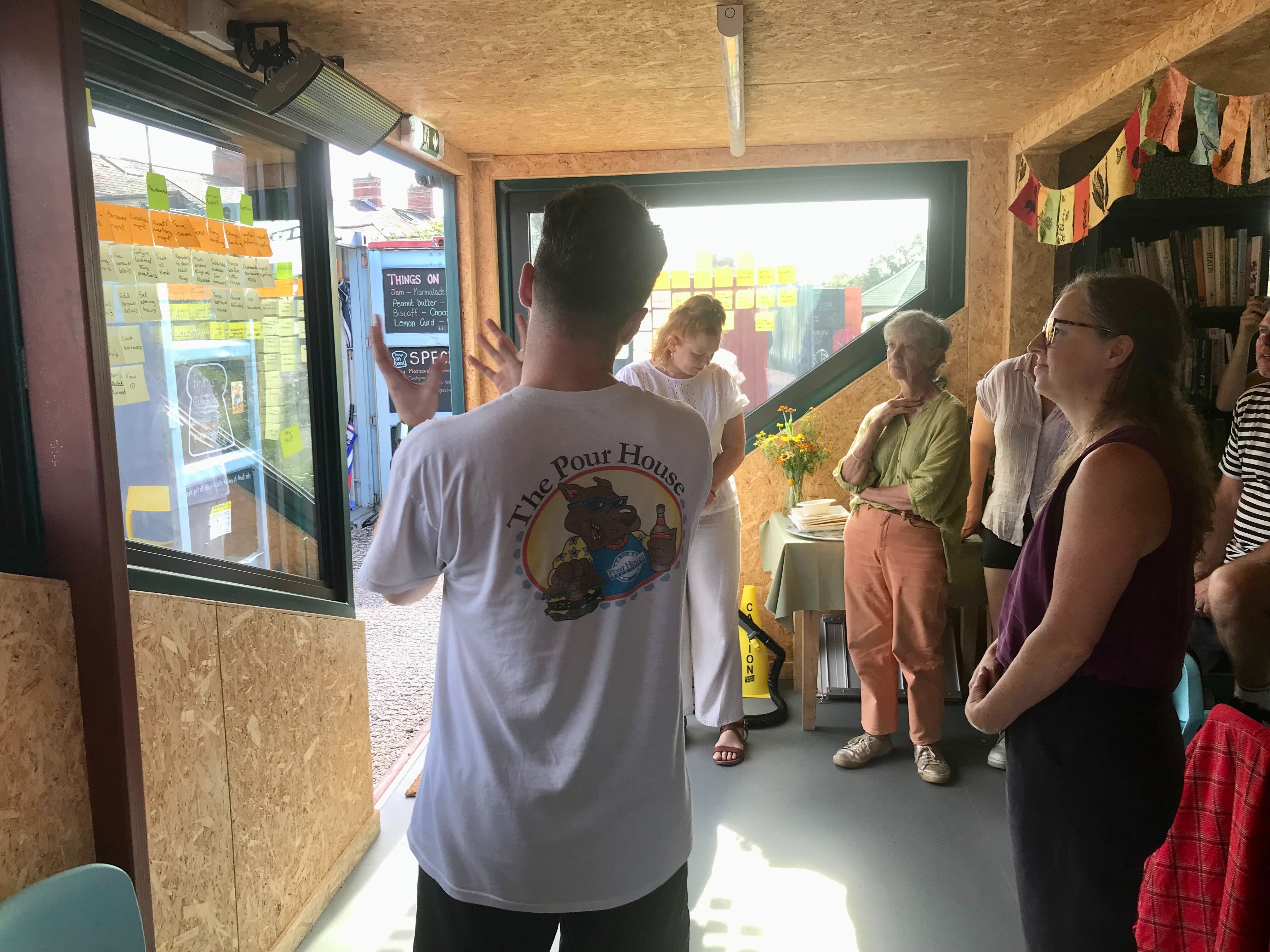 User story mapping session with Benthyg